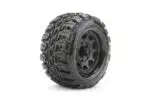Jetko EX Tyre MT King Cobra Black Wheel 2.8" -1 Paar- Tekno MT410 2.0 +TRX Rustler-Hoss (2)