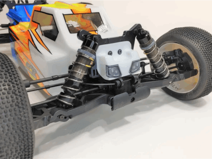 Leadfinger RC Front Grill Tekno NT48, ET48 (1)