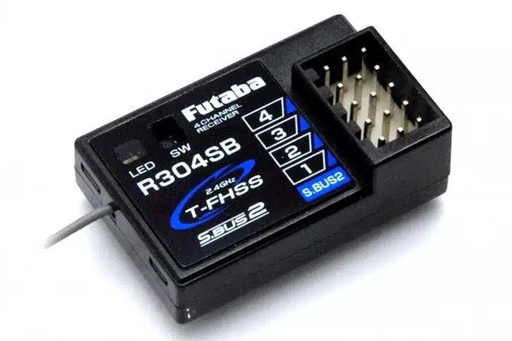Futaba R304SB Empfänger 2,4GHz T-FHSS Telemetrie Futaba R304SB Empfänger 2,4GHz T-FHSS Telemetrie