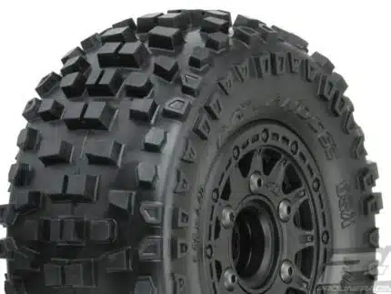 Pro-Line Badlands SC auf Raid Felge schwarz 6x30 SK wchlbar XTR 2.2/3.0 (TRX Slash 2WD + 4x4 v/h