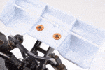 Revolution Design Buggy Wing Button Aluminium (orange)