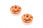 Revolution Design Buggy Wing Button Aluminium (orange)