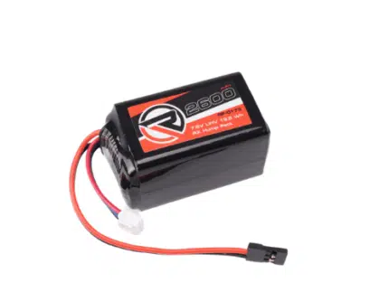 RUDDOG 2600mAh 7.6V LiHV RX Hump Pack (Fits Kyosho/Tekno)