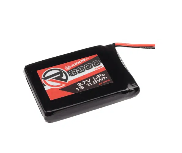 RUDDOG 3200mAh 3.7V MT-44 LiPo Transmitter Battery Pack RUDDOG 3200mAh 3.7V MT-44 LiPo Transmitter Battery Pack