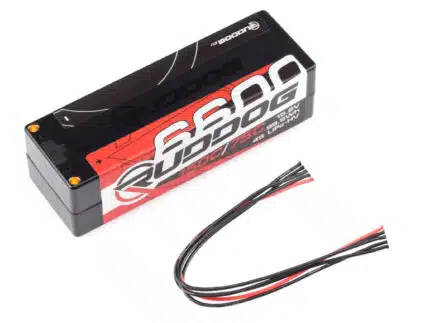 RUDDOG Racing 6600 (99.9Wh) 150C/75C 15.2V LCG 1/8 Pack LiPo-HV Battery