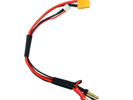 SkyRC Ladekabel XT60 für 2s Akku mit 4mm oder 5mm Buchse