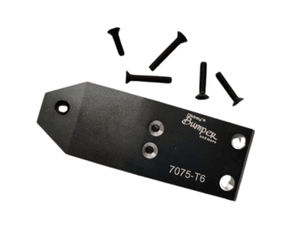 Oktay Skidplate vornTekno  ET48 2.0 -7075 Aluminium-grau eloxiert