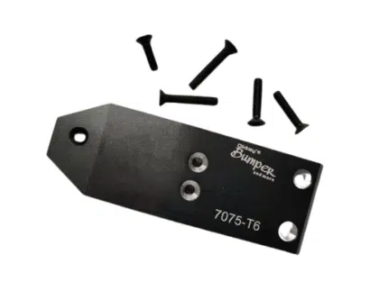 Oktay Skidplate vornTekno  ET48 2.0 -7075 Aluminium-grau eloxiert