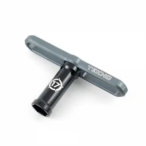TKR1116B – 17mm Wheel Wrench and Shock Cap Tool (long shank, aluminum) TKR1116B – 17mm Wheel Wrench and Shock Cap Tool (long shank, aluminum)