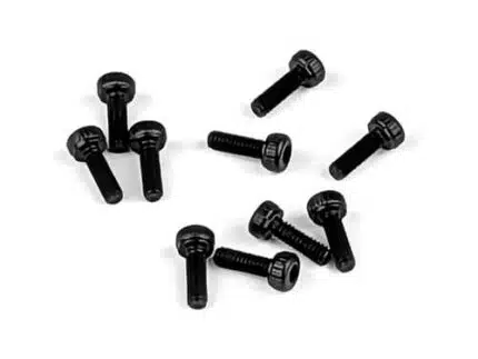 TKR1265 – M2x6mm Cap Head Screws (black, 10pcs)