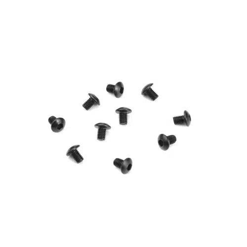 TKR1400-M3x4mm Button Head Screws (black, 10pcs) TKR1400-M3x4mm Button Head Screws (black, 10pcs)