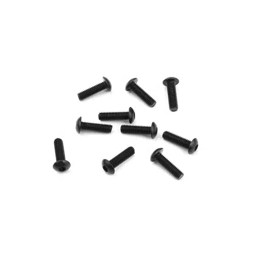TKR1403-M3x10mm Button Head Screws (black, 10pcs) TKR1403-M3x10mm Button Head Screws (black, 10pcs)