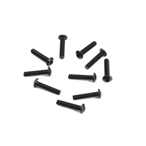 TKR1405-M3x14mm Button Head Screws (black, 10pcs) TKR1405-M3x14mm Button Head Screws (black, 10pcs)