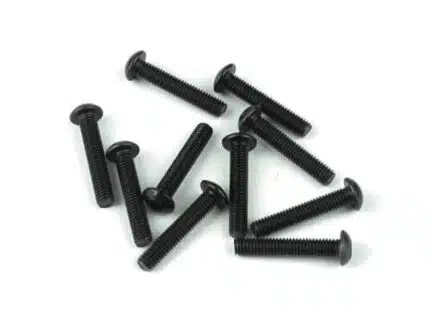 TKR1407-M3x16mm Button Head Screws (black, 10pcs)