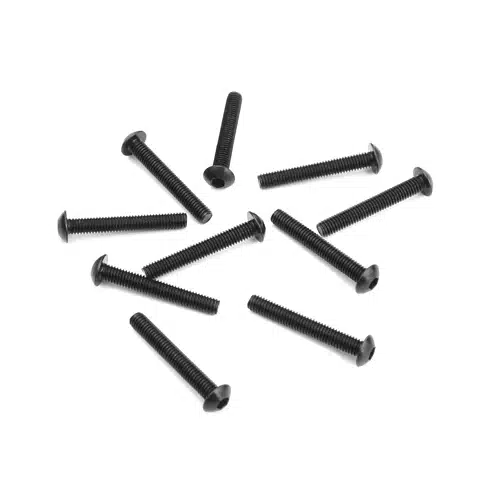 TKR1409-M3x20mm Button Head Screws (black, 10pcs) TKR1409-M3x20mm Button Head Screws (black, 10pcs)
