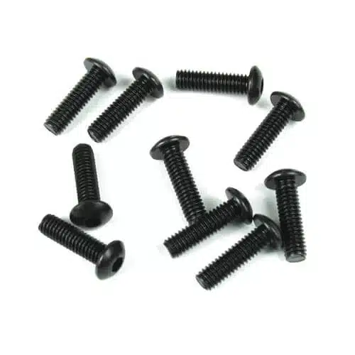 TKR1445-M4x14mm Button Head Screws (black, 10pcs) TKR1445-M4x14mm Button Head Screws (black, 10pcs)