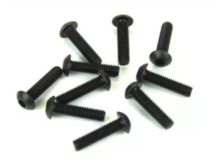 TKR1447-M4x16mm Button Head Screws (black, 10pcs)