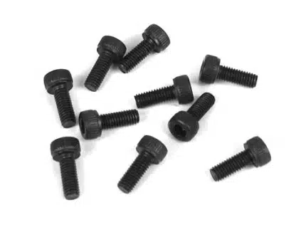 TKR1522-M3x8mm Cap Head Screws (black, 10pcs)