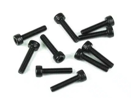 TKR1523-M3x10mm Cap Head Screws (black, 10pcs)