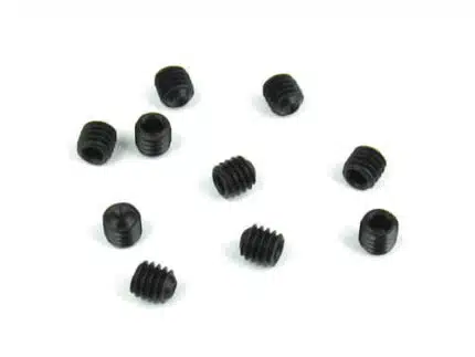 TKR1602-M4x4mm Set Screws (black, 10pcs)