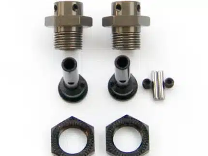 TKR1654-17-17mm Hub Adapters for M6 Driveshafts (for Slash/Stmpd 4×4, 2WD, 2pcs)