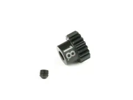 TKR4278 – 5MM Bore MOD 0.8 Pinion Gear (18T, hrdnd steel, etched)