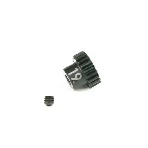 TKR4279 – 5MM Bore MOD 0.8 Pinion Gear (19T, hrdnd steel, etched)