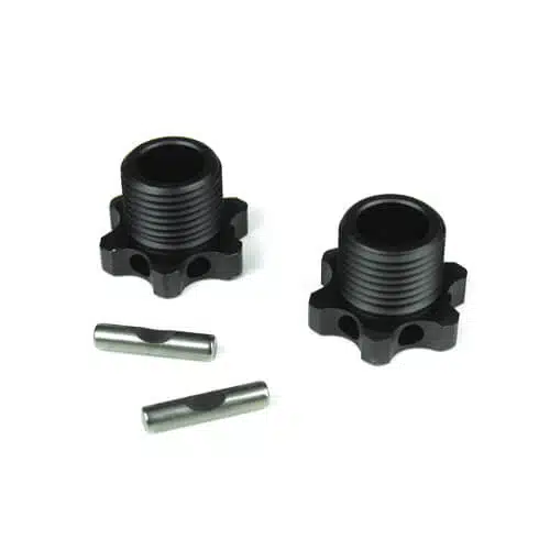 TKR5071x-Wheel Hubs (17mm, lightened, aluminum w/pins, 2 Stück) TKR5071x-Wheel Hubs (17mm, lightened, aluminum w/pins, 2 Stück)