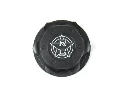 TKR5116C -Wheel Nuts (RC Logo, 17mm, gun metal anodized, M12x1.0, 4pcs)