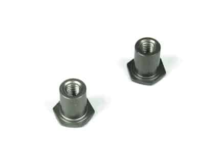 TKR5122-Steering Rack Bushings (aluminum, gun metal anodized, 2 Stück)
