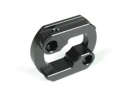 TKR5211X – Motor Mount Insert (aluminum, gun metal anodized, lightened)