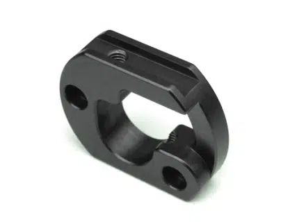 TKR5212-Motor Mount Insert (LCG, aluminum, gun metal anodized, lightened, SCT410)