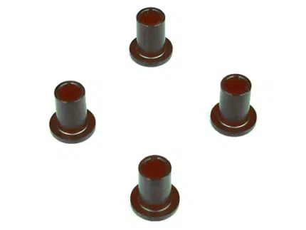 TKR5555A-Arm Bushing (SCT/SL, aluminum, hard anodized, 4 Stück)