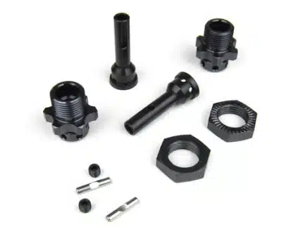 TKR5570-17-17mm Hub Adapter Set (SCT410, 1/8 buggy width, 2 Stück)