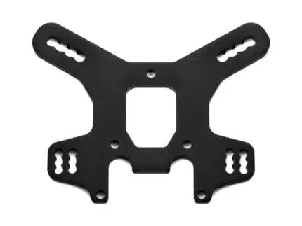 TKR5581-Shock Tower (front, 7075, black ano, SCT410.3/SL)
