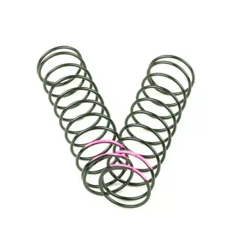 TKR6030B – Shock Spring Set (rear, 1.5 x 10.5T, 3.38lb/in, 83mm, pink) TKR6030B – Shock Spring Set (rear, 1.5 x 10.5T, 3.38lb/in, 83mm, pink)