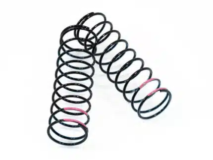 TKR6030D – Shock Spring Set (1.5 x 10.5T, 3.38lb/in, 73mm, pink)