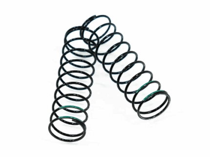 TKR6031C – Shock Spring Set (1.5 x 10.25T, 3.48lb/in, 78mm, green)
