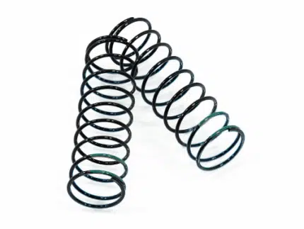 TKR6031D – Shock Spring Set (1.5 x 10.25T, 3.48lb/in, 73mm, green)