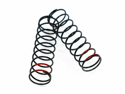 TKR6034C – Shock Spring Set (1.5 x 9.5T, 3.83lb/in, 78mm, red)