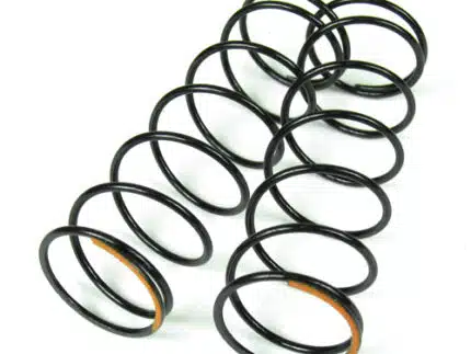 TKR6038-Shock Spring Set (front, 1.5×7.5T, 70mm, orange)
