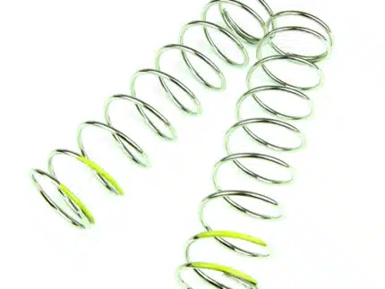TKR6082-Shock Spring Set (rear, 1.6×9.5T, 90mm, yellow, 4.48 lb/in)