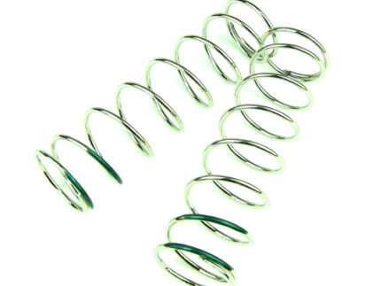 TKR6091-Shock Spring Set (front, 1.6×8.5T, 80mm, green, 5.17 lb/in)