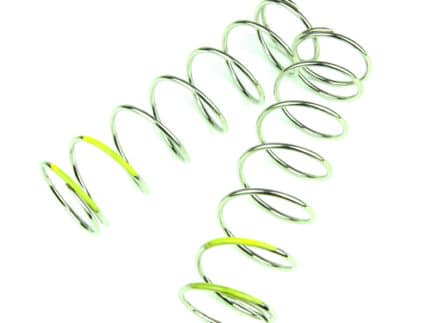 TKR6092-Shock Spring Set (front, 1.6×8.0T, 80mm, yellow, 5.60 lb/in)