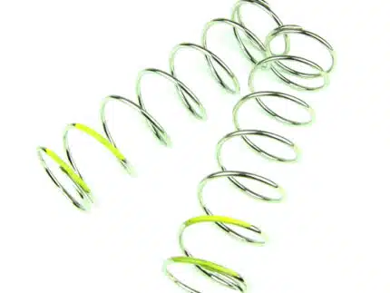 TKR6092-Shock Spring Set (front, 1.6×8.0T, 80mm, yellow, 5.60 lb/in)