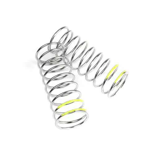 TKR6105-LF Shock Spring Set (front, 1.6×9.75, 4.44lb/in, 57mm, yellow) TKR6105-LF Shock Spring Set (front, 1.6×9.75, 4.44lb/in, 57mm, yellow)