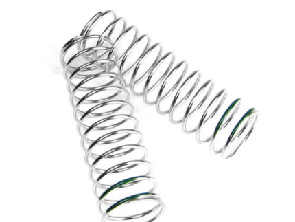 TKR6114-LF Shock Spring Set (rear, 1.5×13.0, 2.44lb/in, 70mm, green)