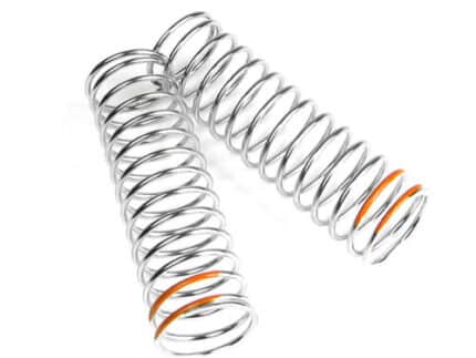 TKR6116-LF Shock Spring Set (rear, 1.5×11.75, 2.75lb/in, 70mm, orange)