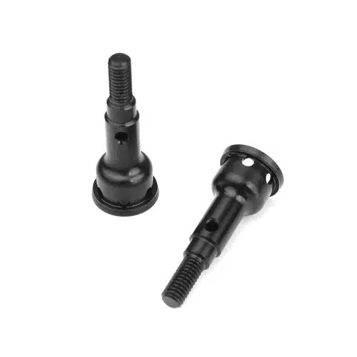 TKR6270R-Stub Axles (rear, hardened steel, EB410, 2pcs)
