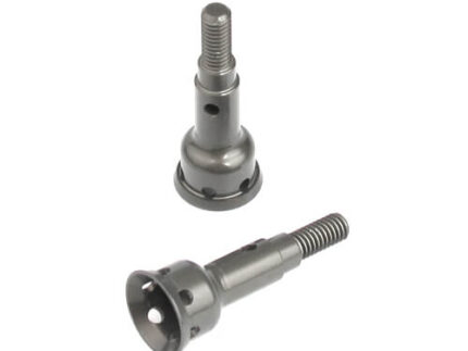 TKR6270RA – Aluminum Stub Axles (rear, 7075, hard ano, EB410, 2pcs)